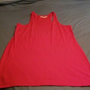 Red T shirt dress